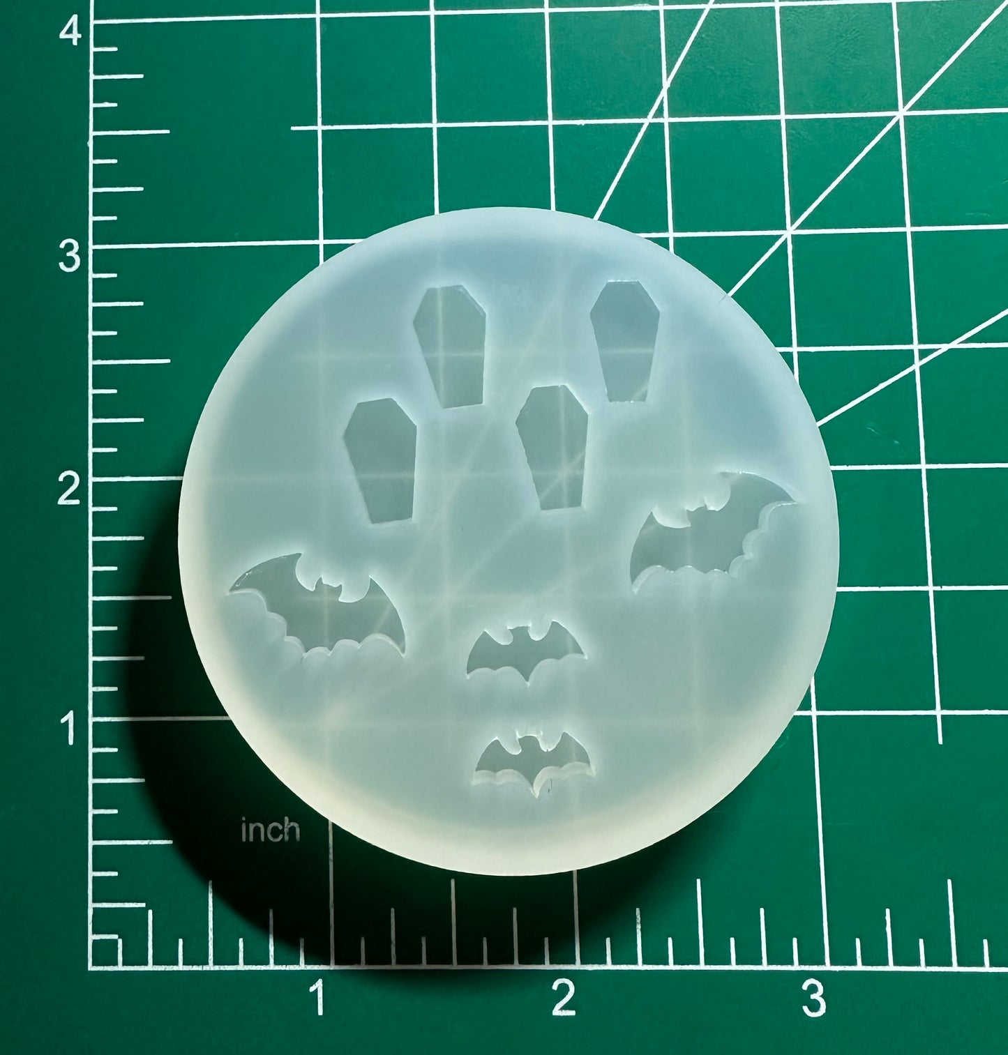Coffins and Bats Earrings Mold