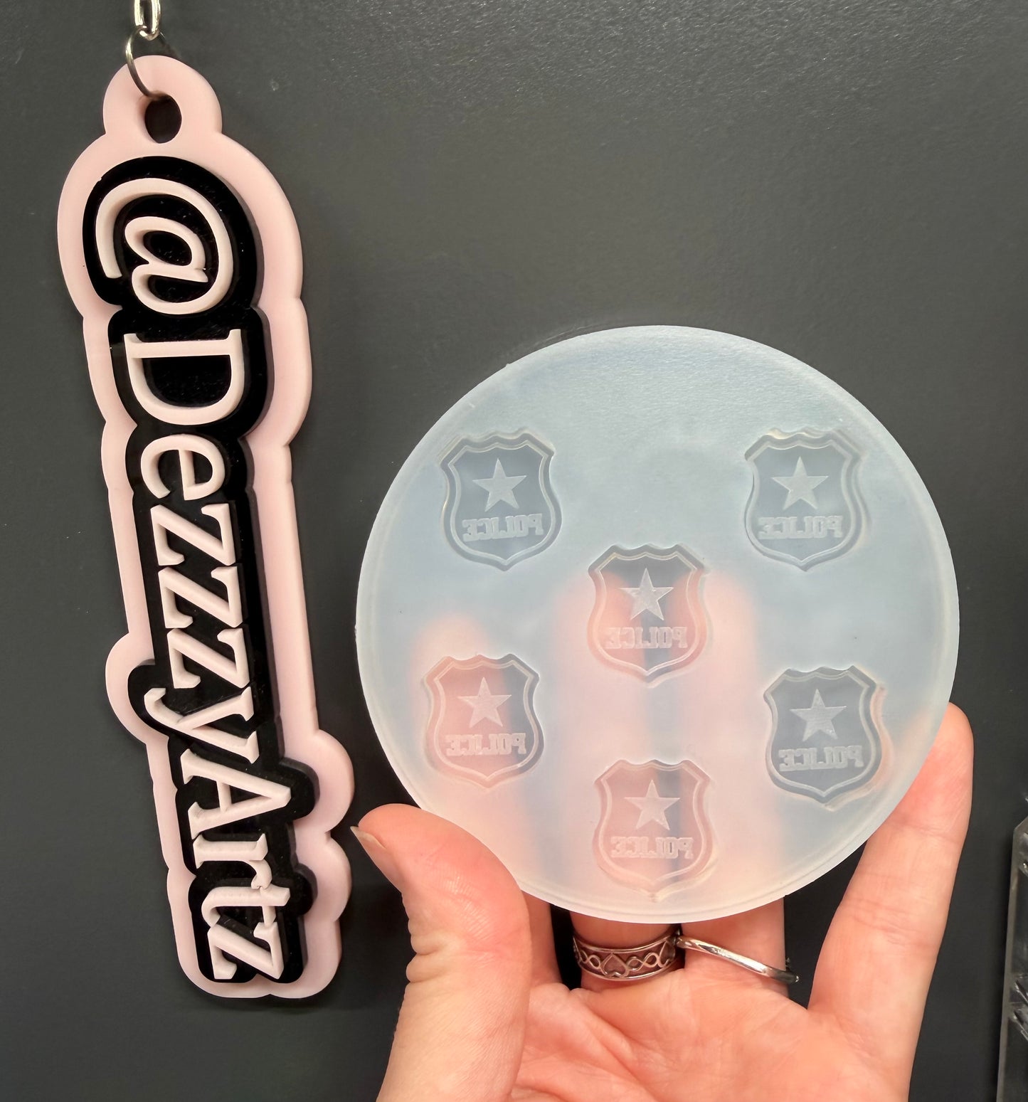 Police Badges Mold