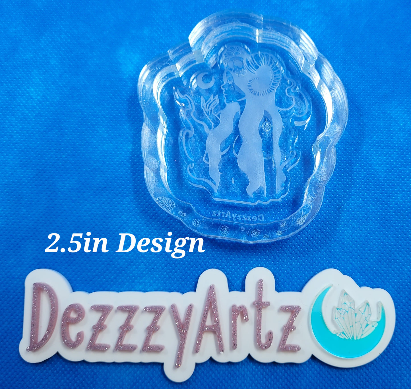 Horned Witchy Woman Mold