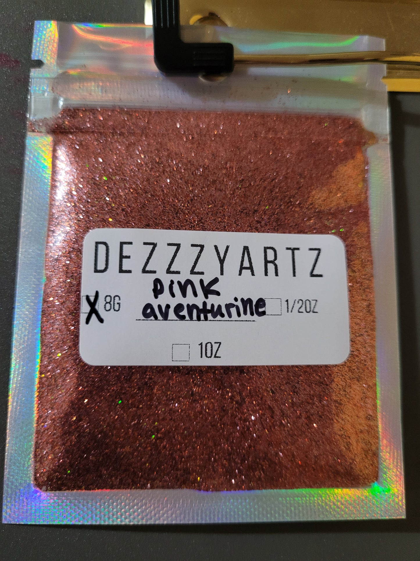 Pink Aventurine DezzzyArtz Glitter