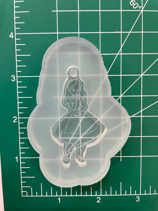 Alice (Alice in Wonderland) Keychain Mold