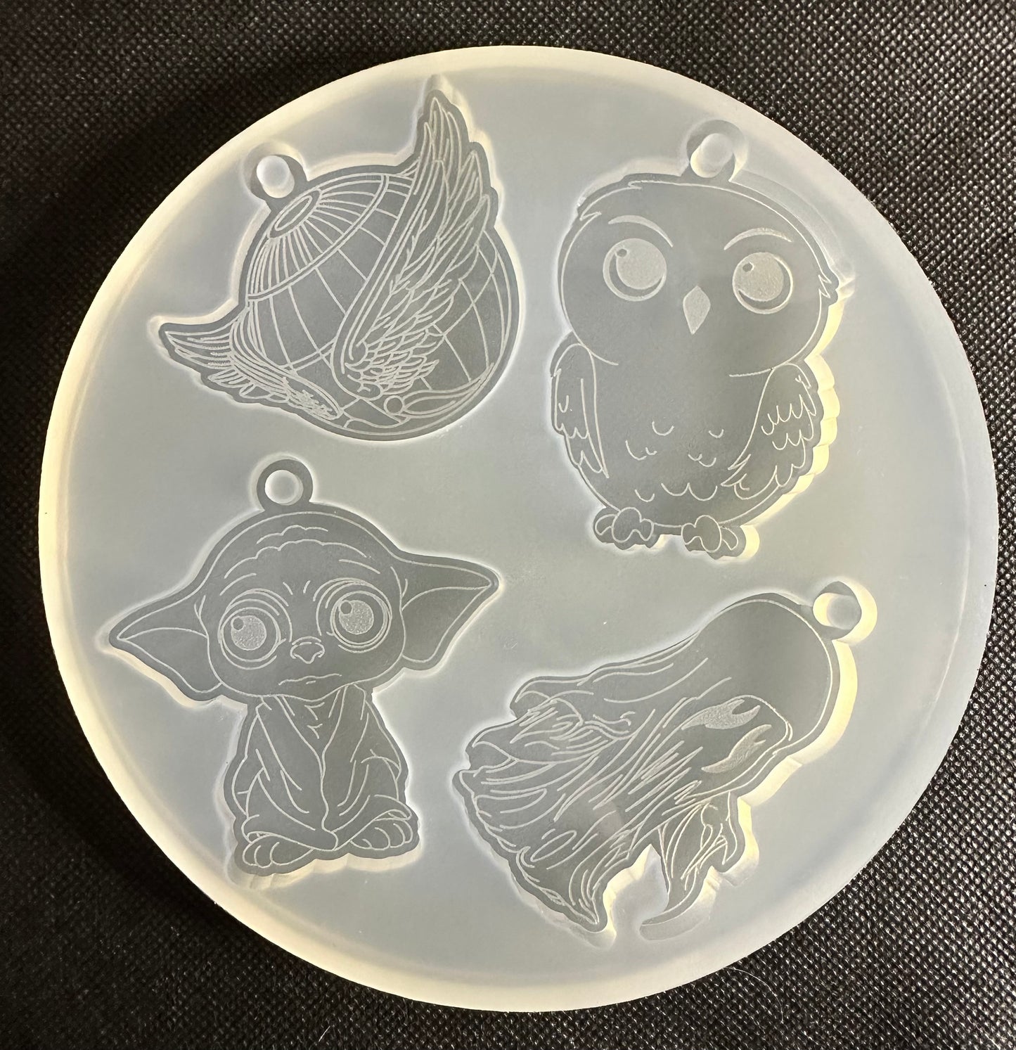 Harry Potter Character Keychain Molds