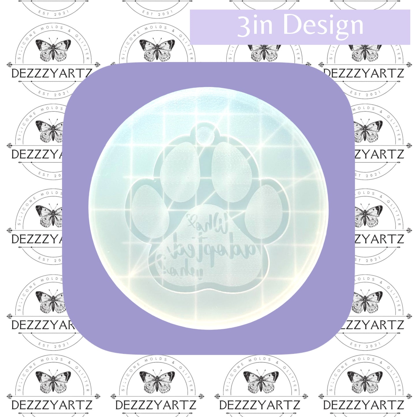 “Who Adopted Who?” Keychain Mold
