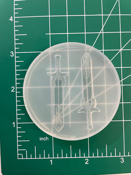 Sword Earrings Mold