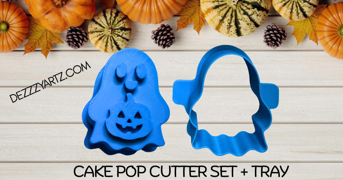 Pumpkin Ghost Cake Pop Cutter Set