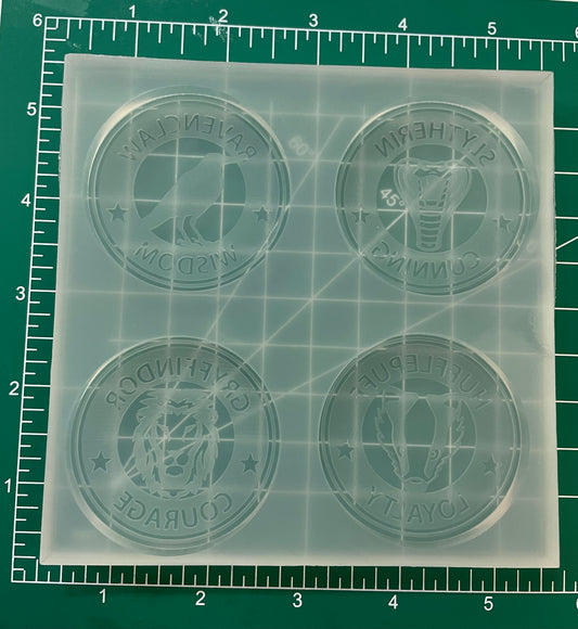 Hogwarts House Keychains Pallet Mold
