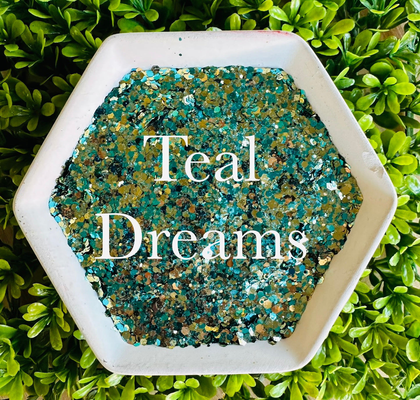 Teal Dreams- DezzzyArtz Glitter