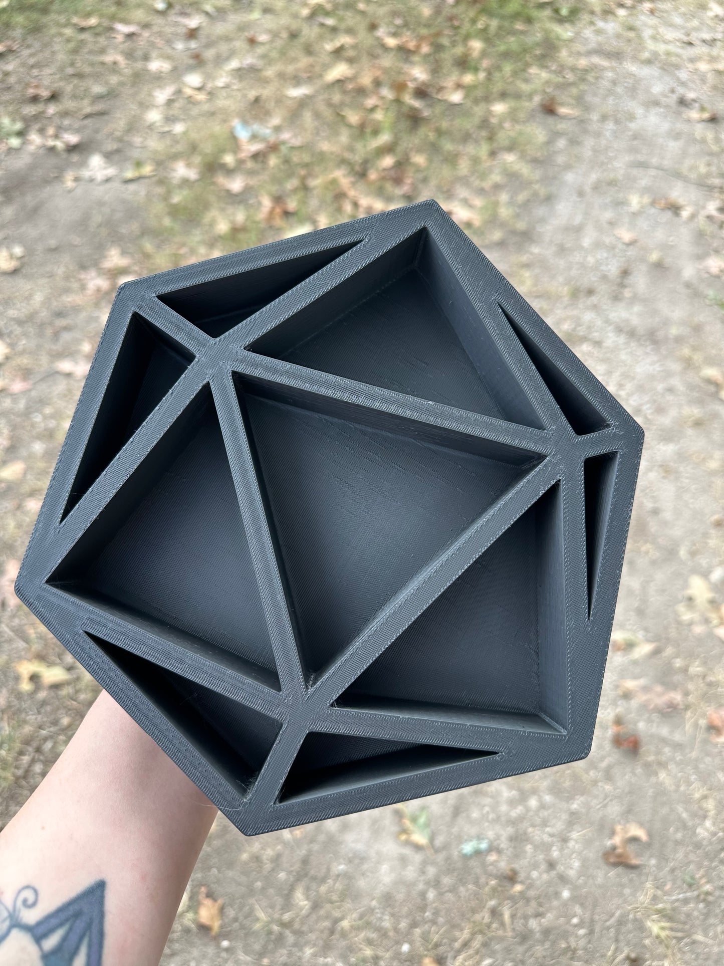 D20 Dice Shelf/Dice Tray Mold