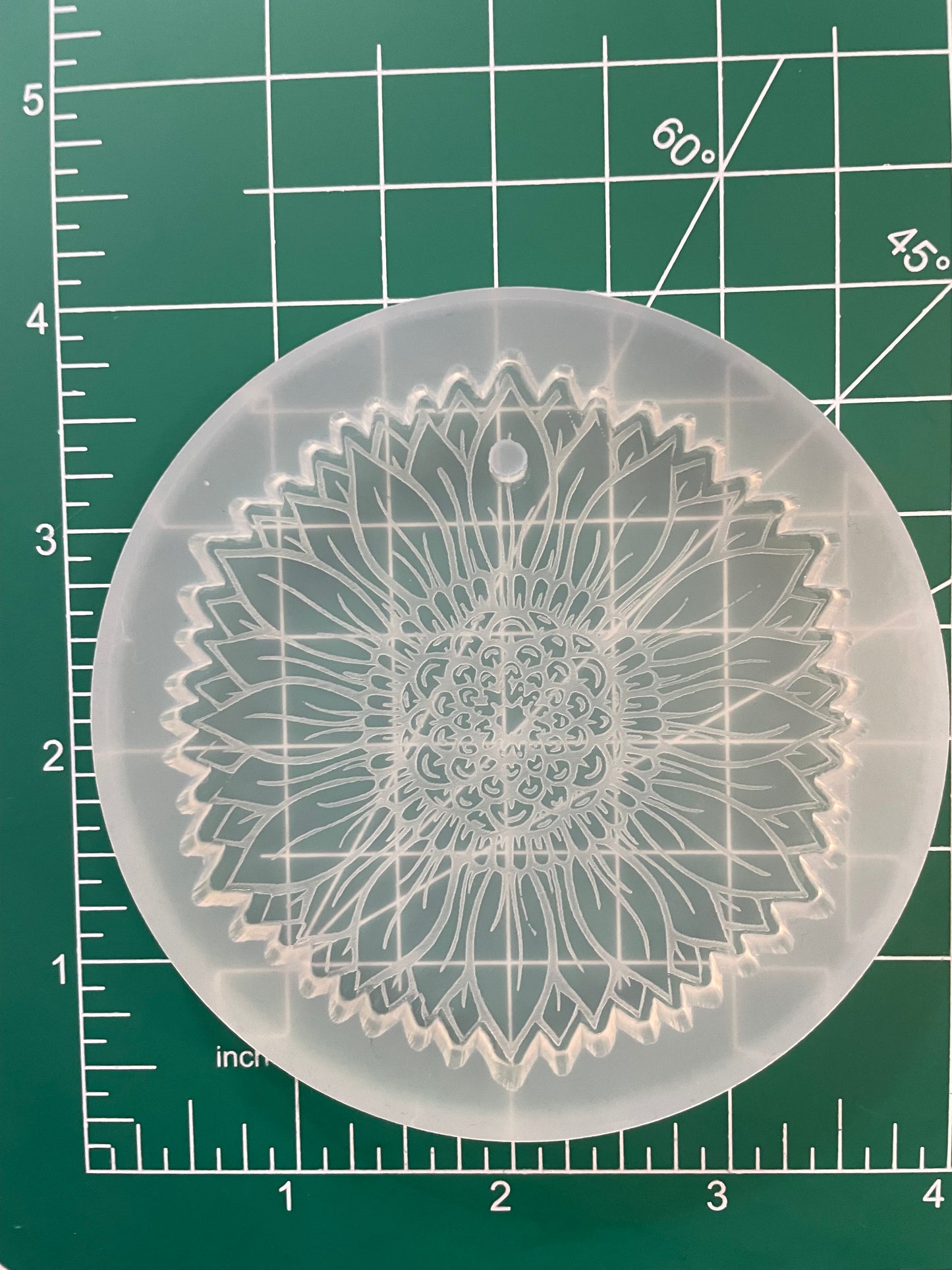 Sunflower Keychain Mold