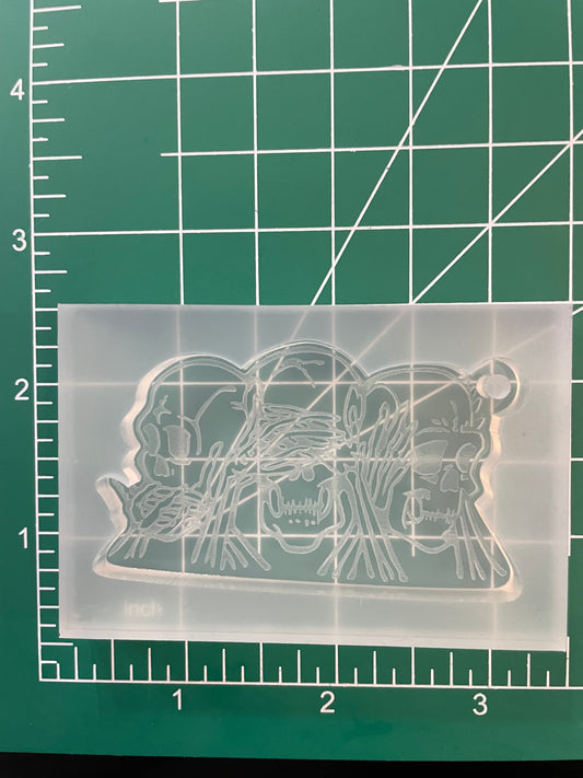 Hear No Evil, See No Evil, Speak No Evil’ Keychain Mold