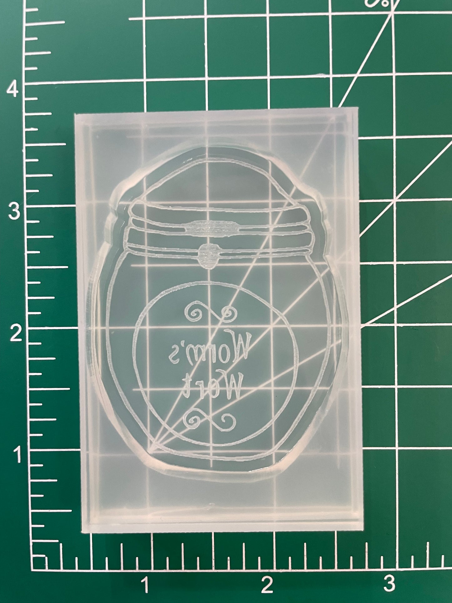 Worm’s Wort Keychain Mold