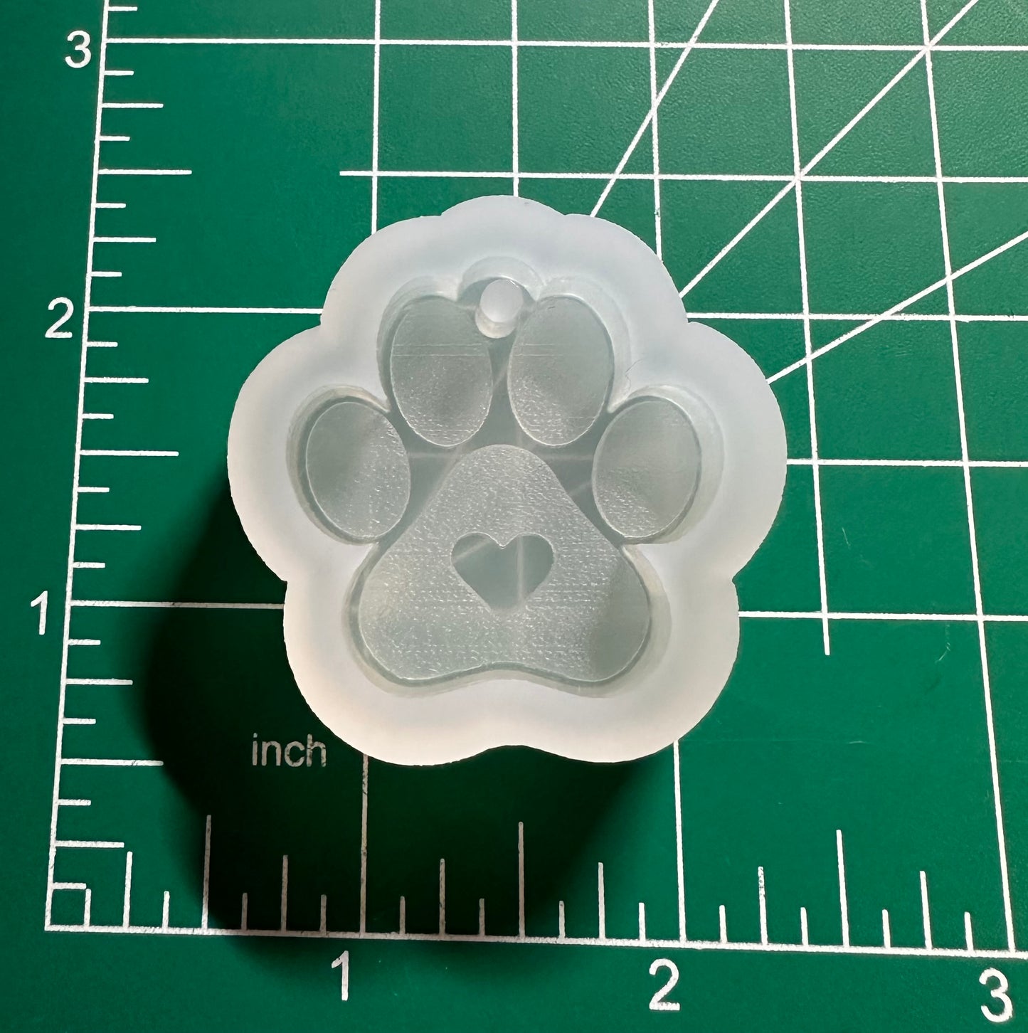 Mini Pawprint Keychain Mold