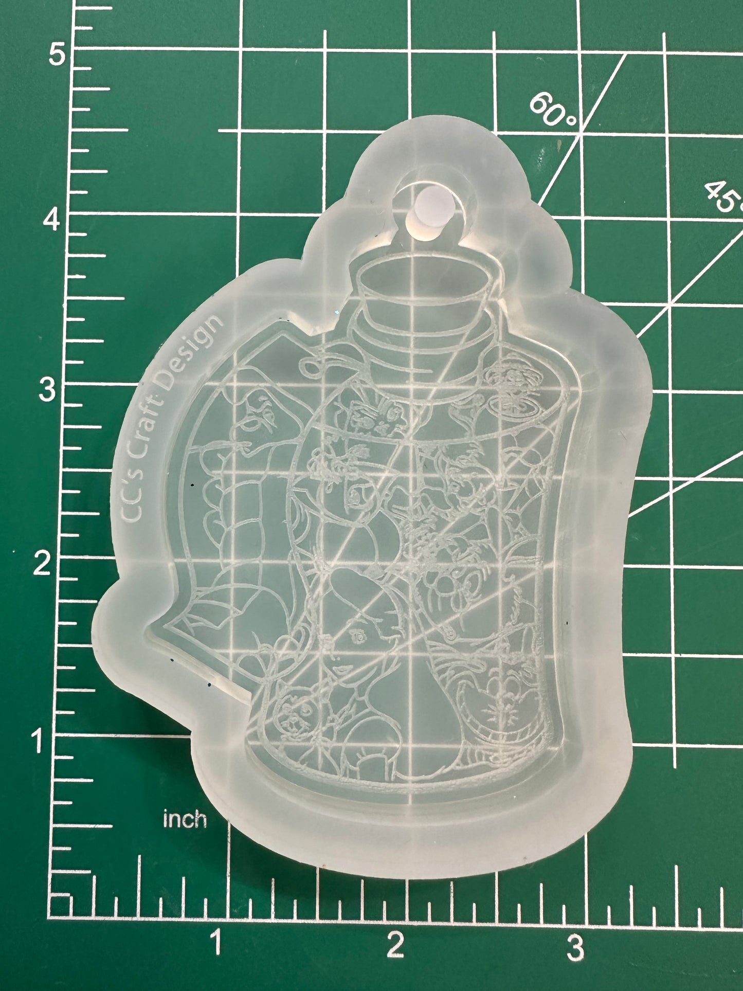 Alice in Wonderland Potion Bottle Keychain Mold