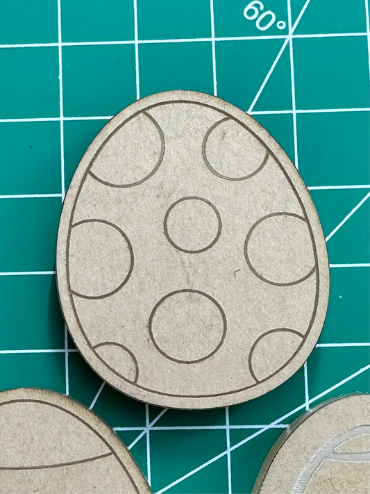 Spotted Easter Egg Keychain Mold