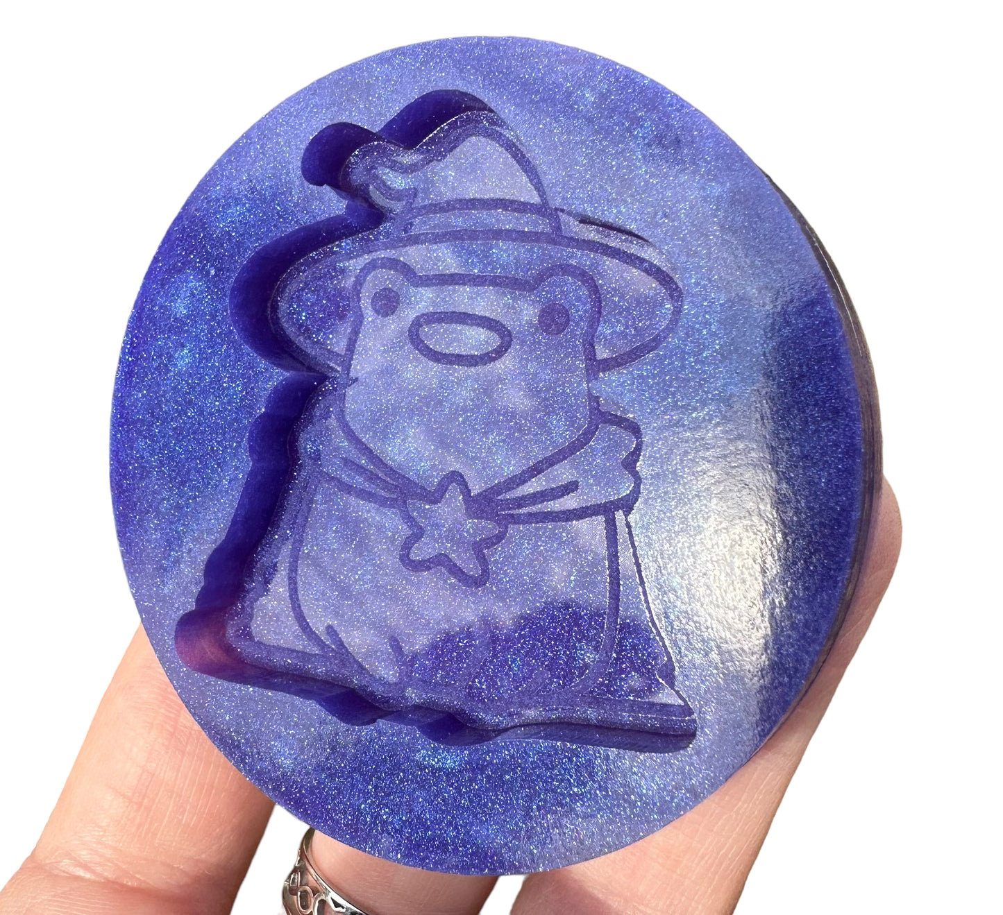 Wizard Froggy Keychain/Grip Mold