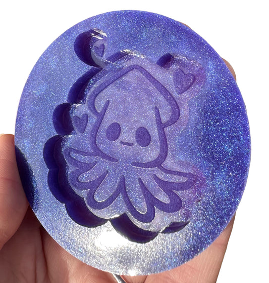 Kawaii Squid Keychain/Grip Mold