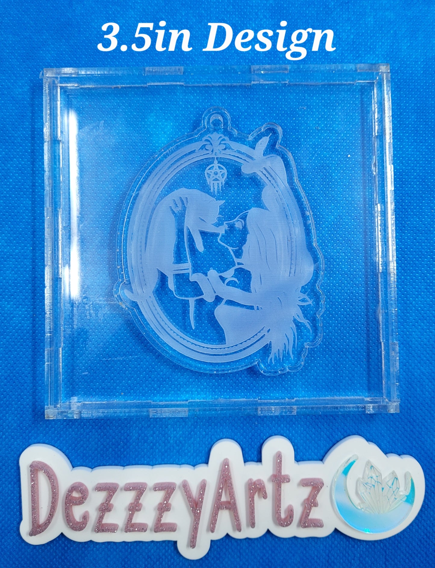 Witchy Cat Kiss Mold