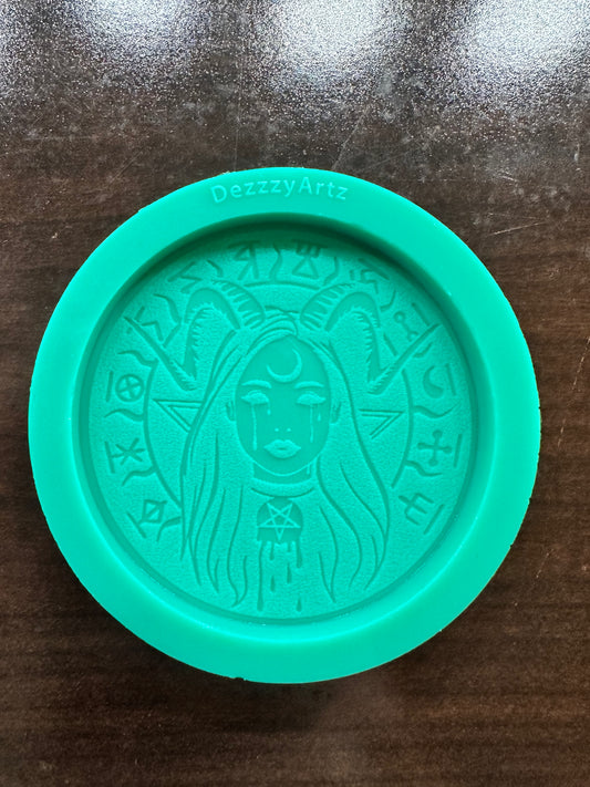 Witchy Demon Woman Mold