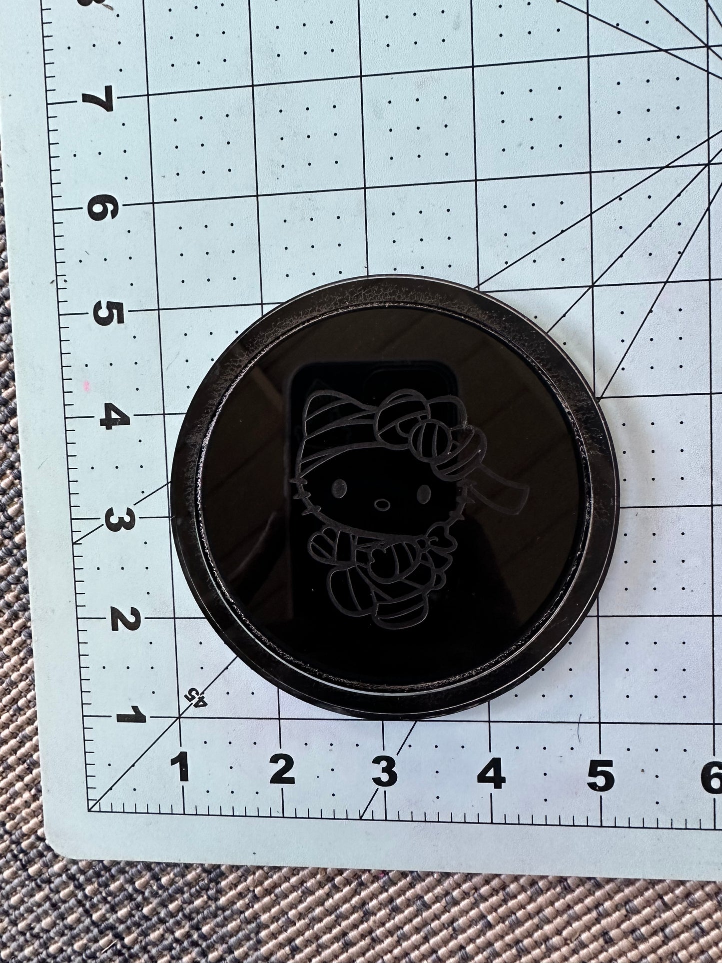 Mummy Hello Kitty (HK) Coaster/Trinket Tray Mold