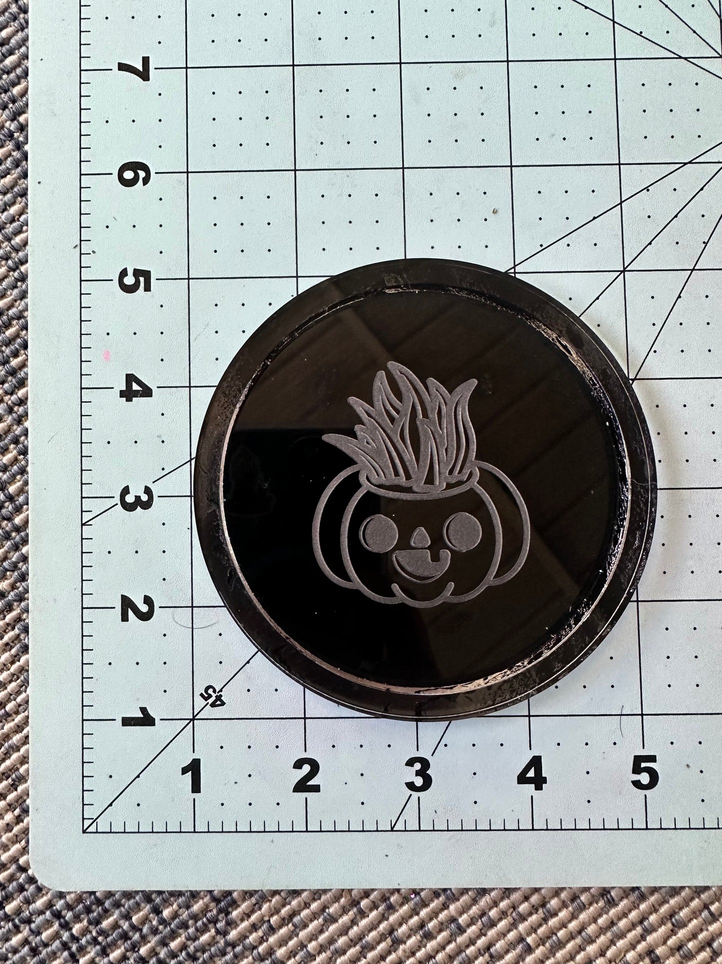 Pumpkin Plant Coaster/Trinket Tray Mold