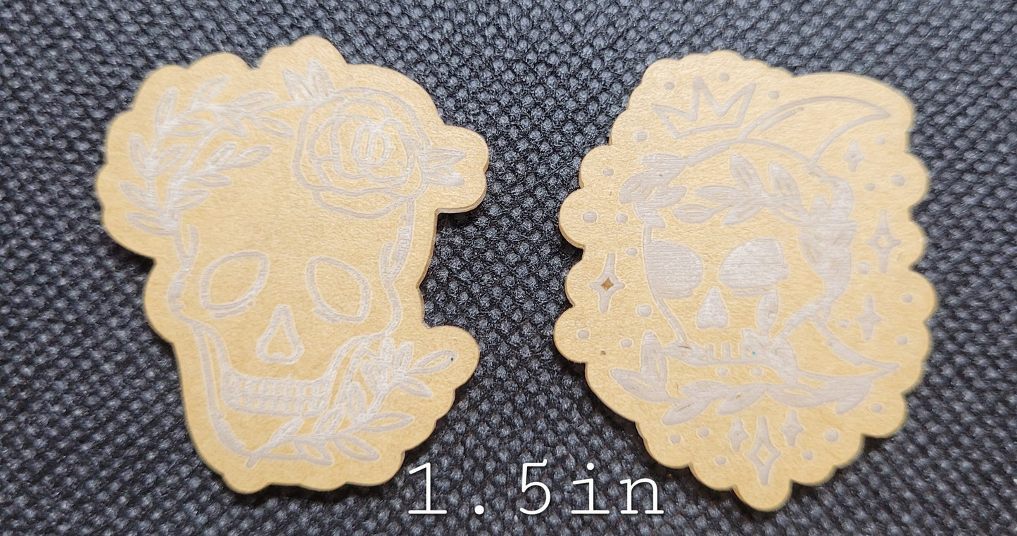 Floral/Celestial Skulls Mold