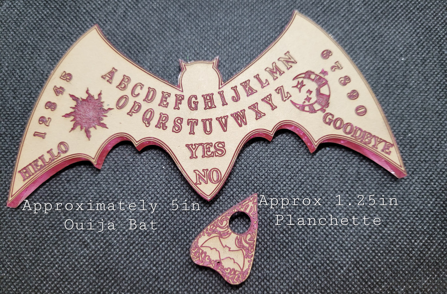 Oujia Bat w Planchette Mold