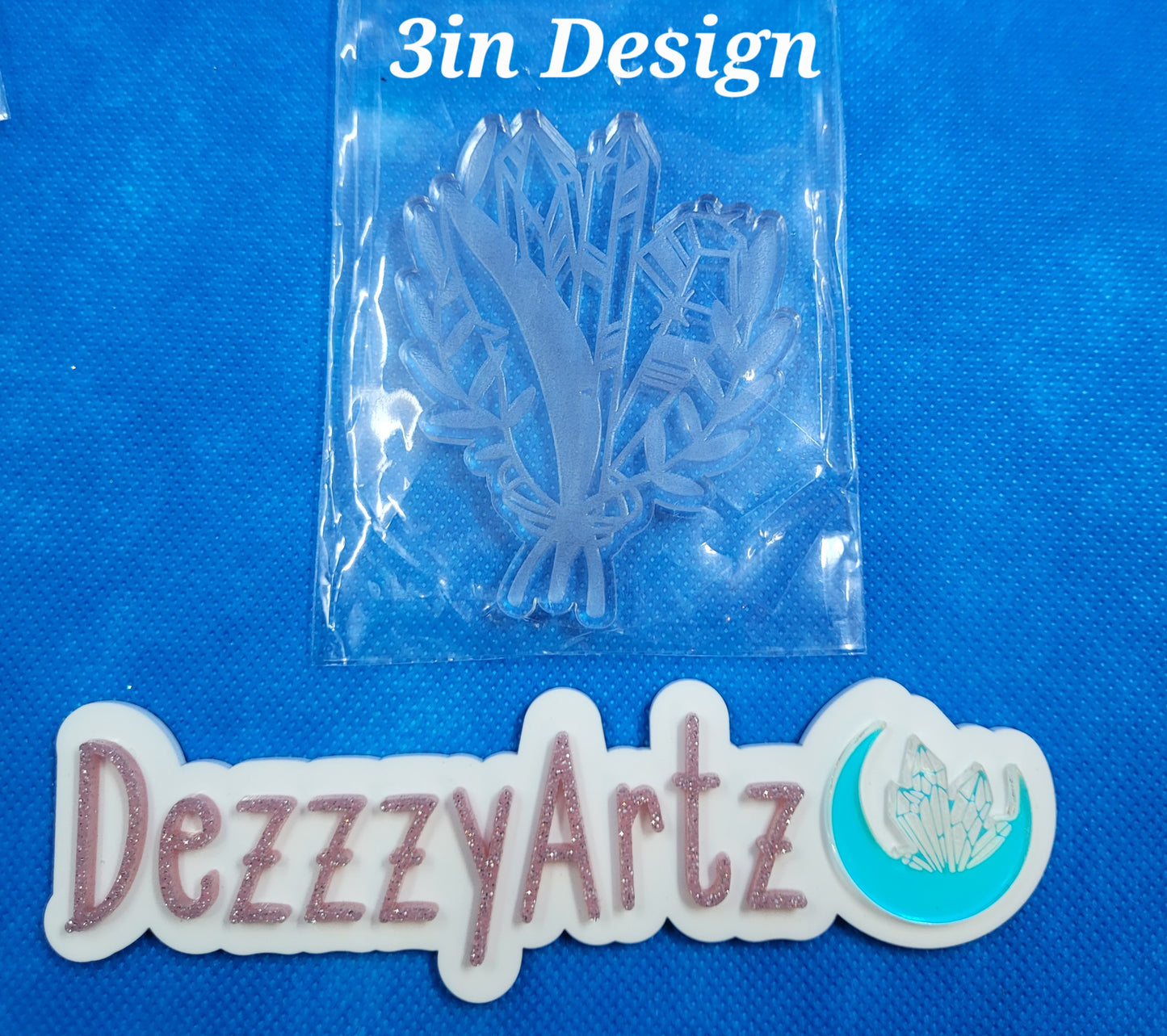 Crystal Feather Bundle Mold