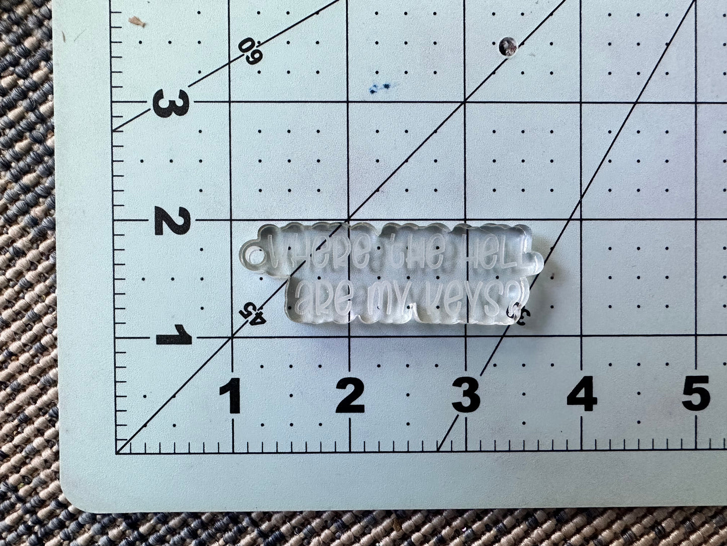 ‘Where the hell are my keys?’ Mold