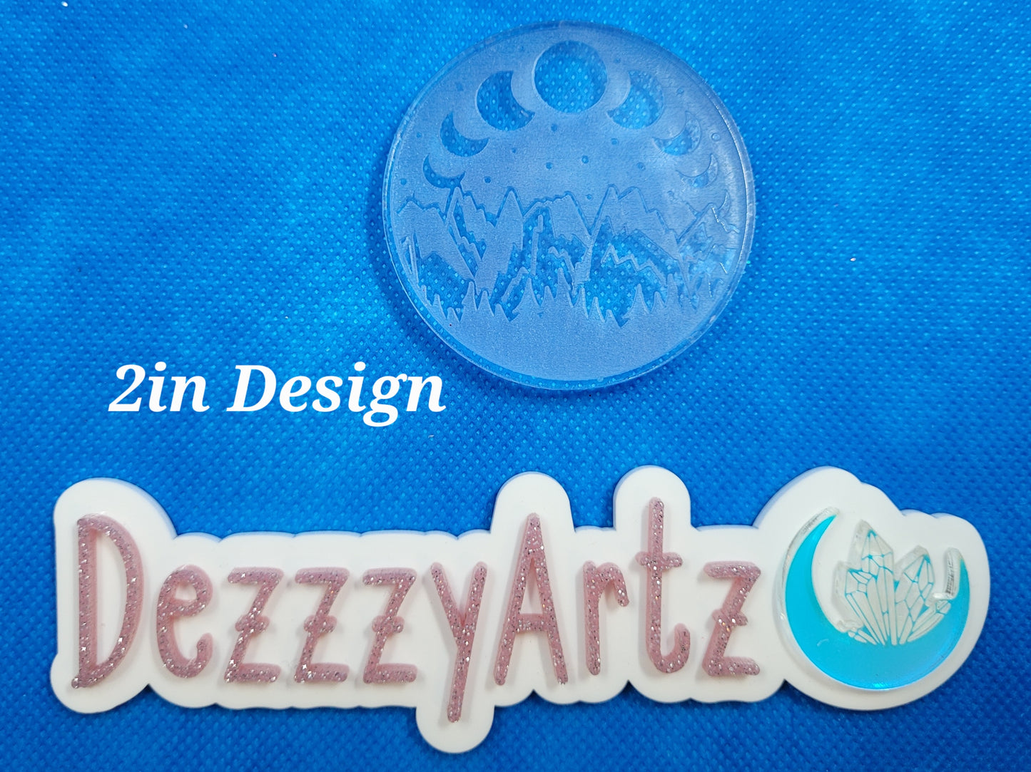 Moonphase Mountains Mold