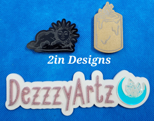 Sun & Clouds/ Burning Candle Mold
