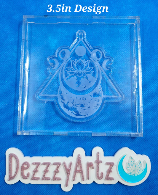 World Lotus Moonphase Mold