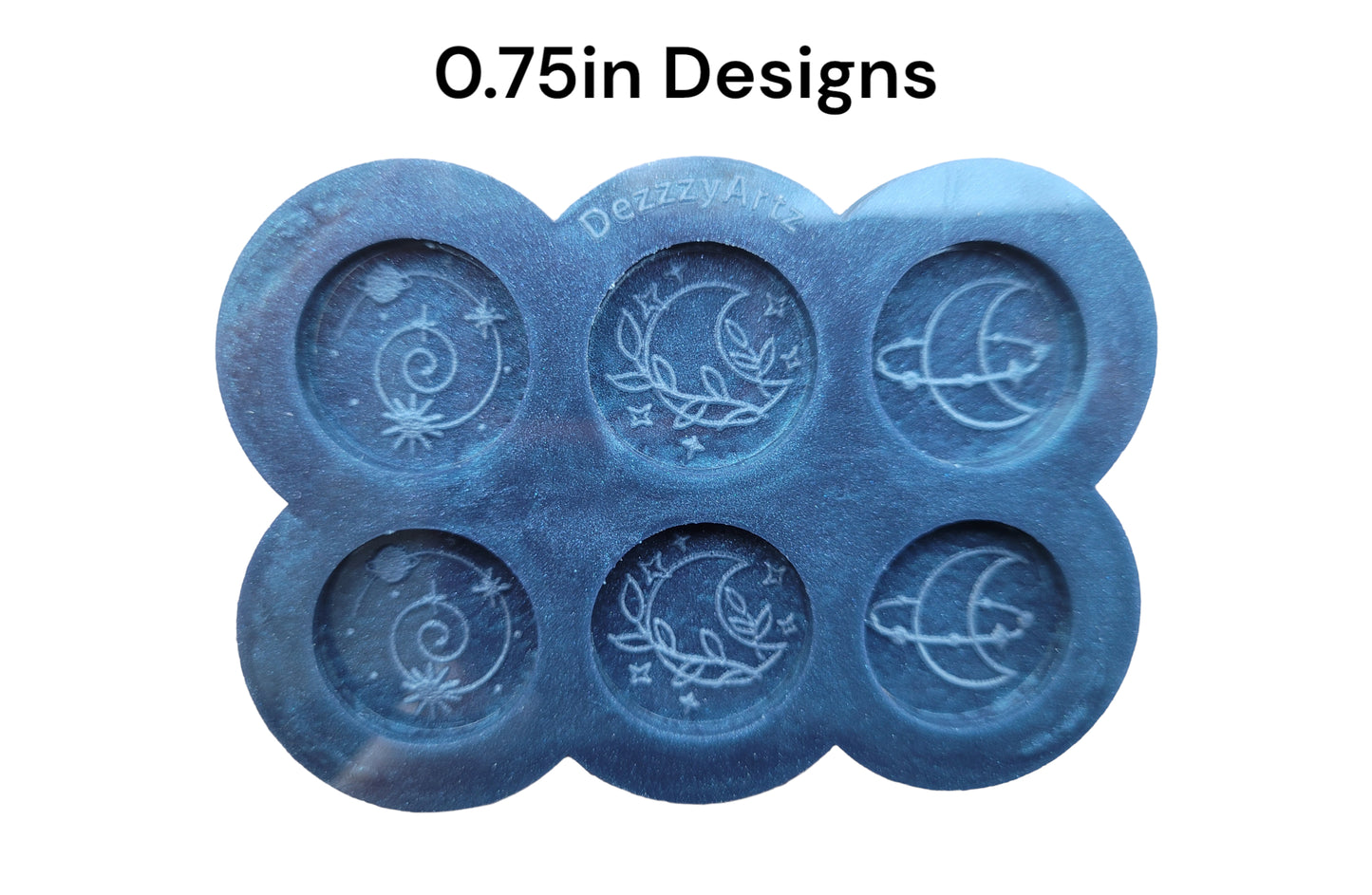 Celestial Studs Earrings Silicone Mold