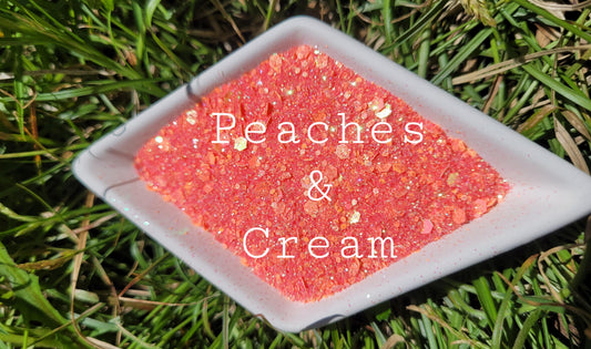 Peaches & Cream DezzzyArtz Glitter