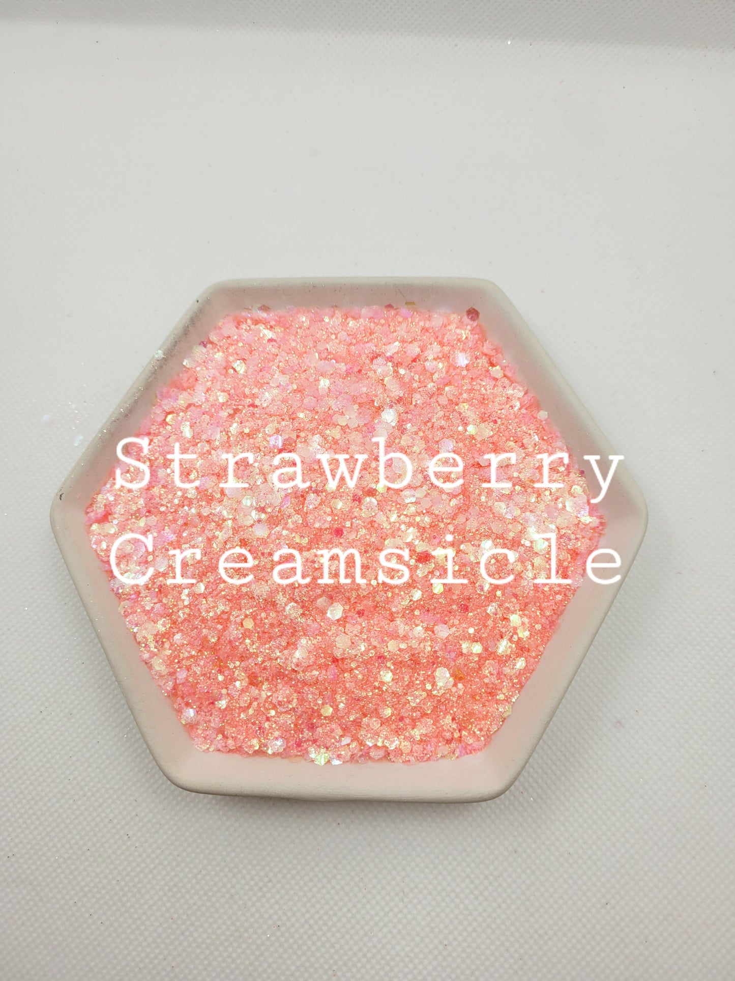 Strawberry Creamsicle DezzzyArtz Glitter