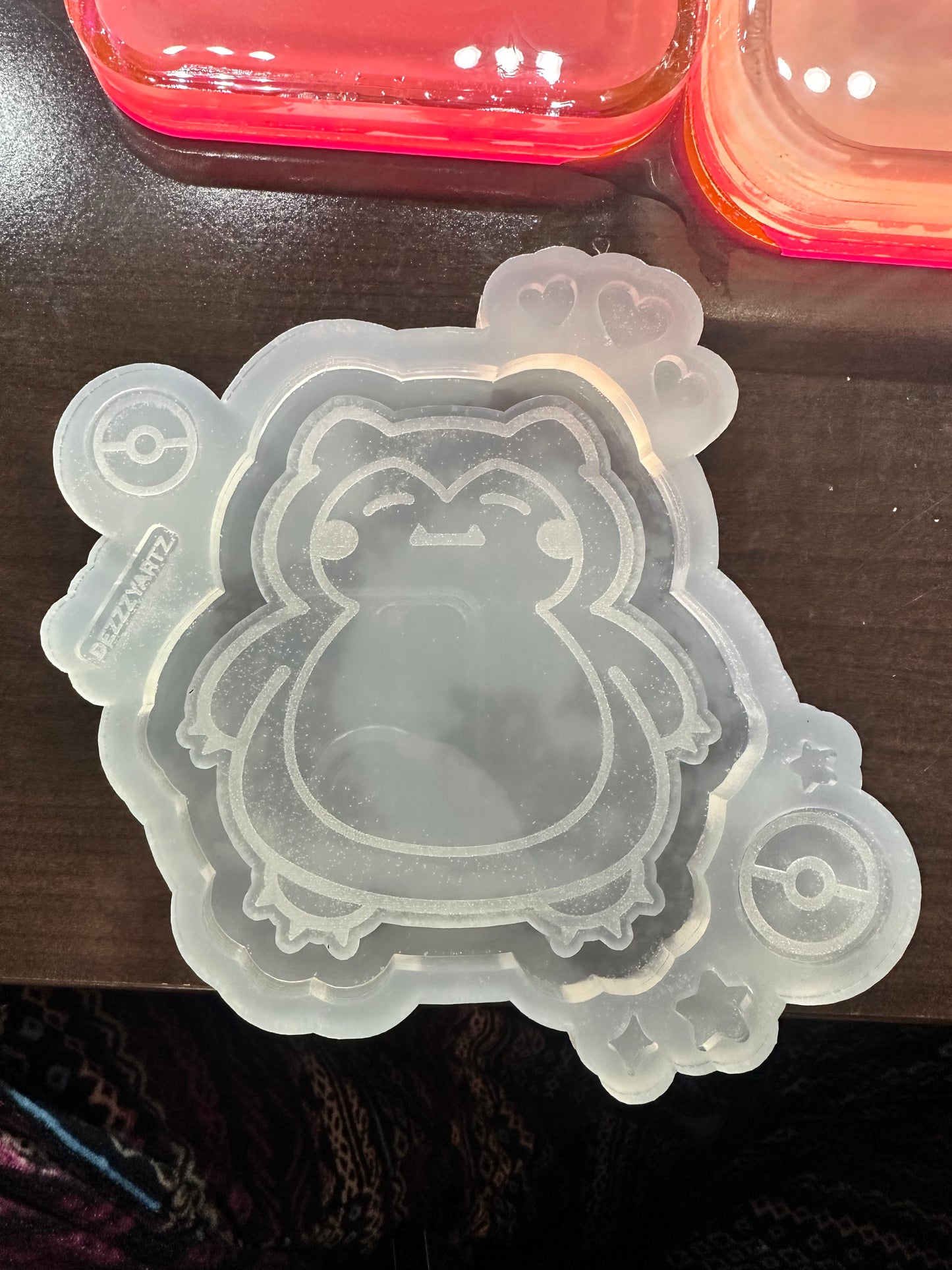 Poké Snorlax Tray Silicone Mold