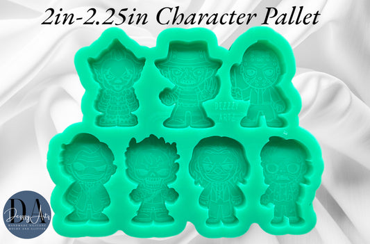 Horror Characters Pallet #2 Silicone Mold