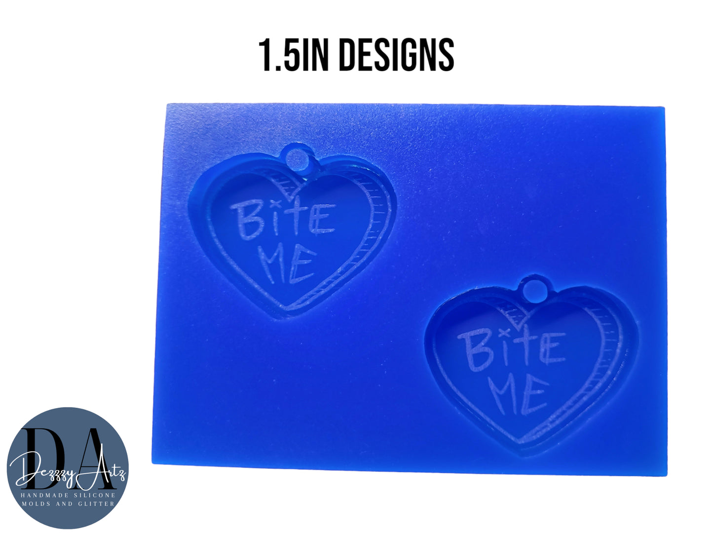 ‘Bite Me’ Earrings Silicone Mold