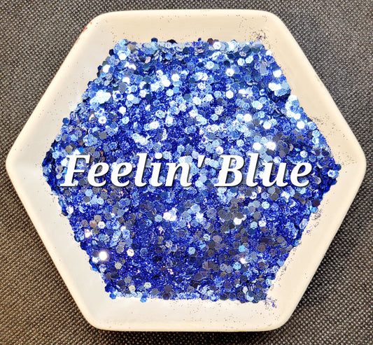 Feelin’ Blue DezzzyArtz Glitter