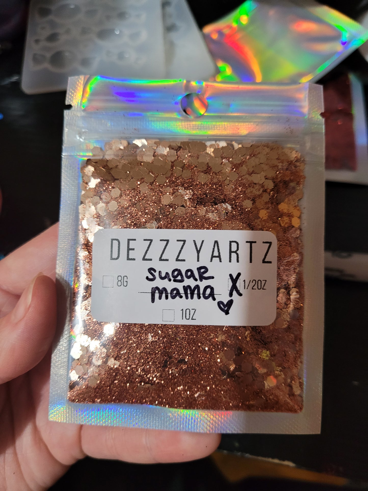 Sugar Mama DezzzyArtz Glitter