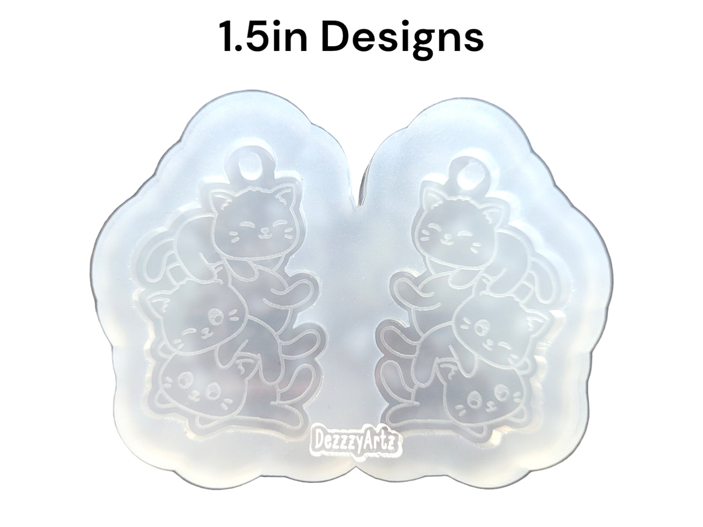 Kitty Pile Silicone Mold