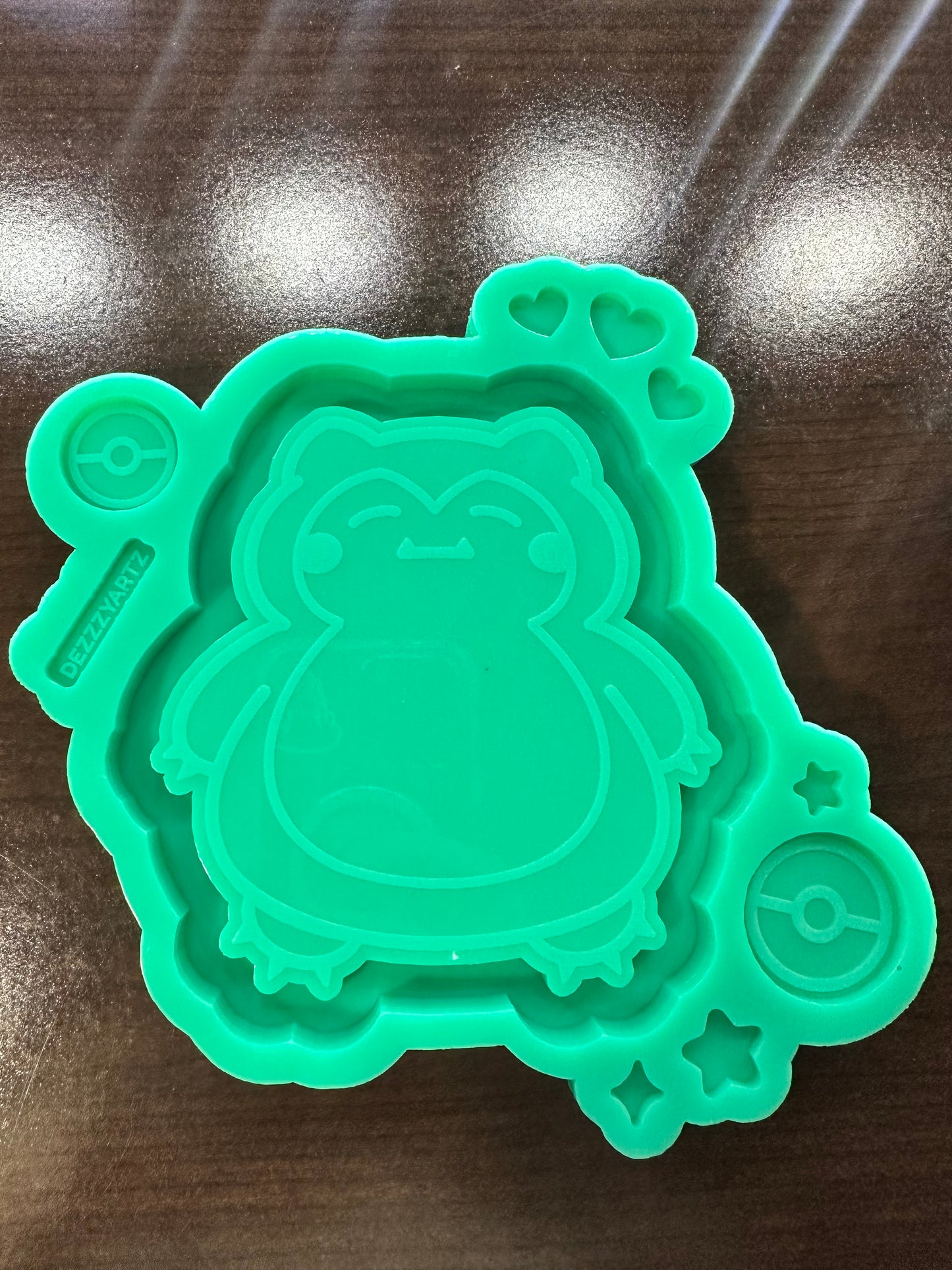 Poké Snorlax Tray Silicone Mold