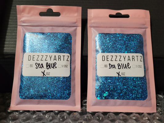 Sea Blue DezzzyArtz Glitter