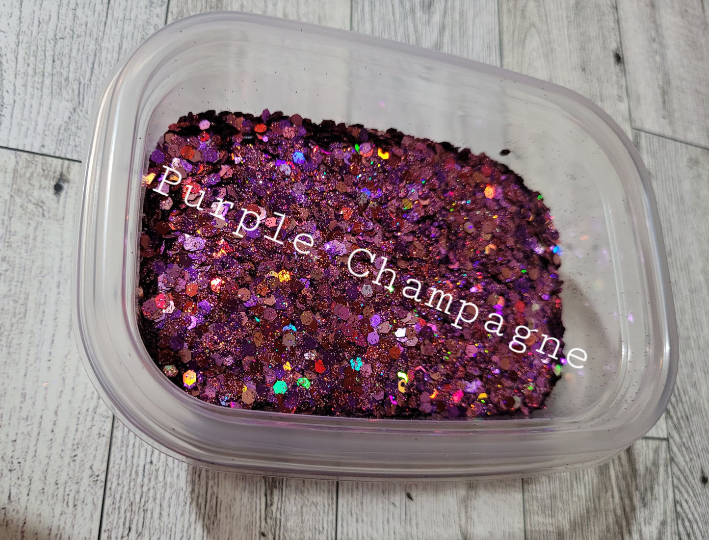 Purple Champagne DezzzyArtz Glitter