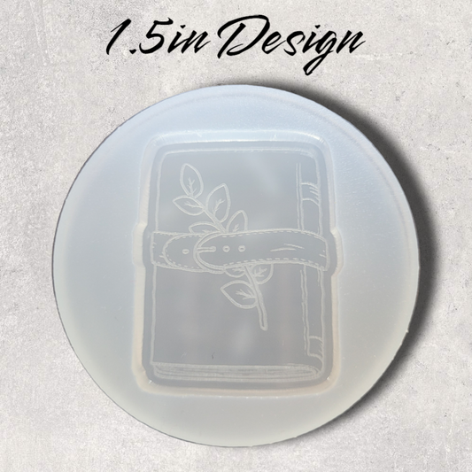 Witchy Sage Spellbook Silicone Mold