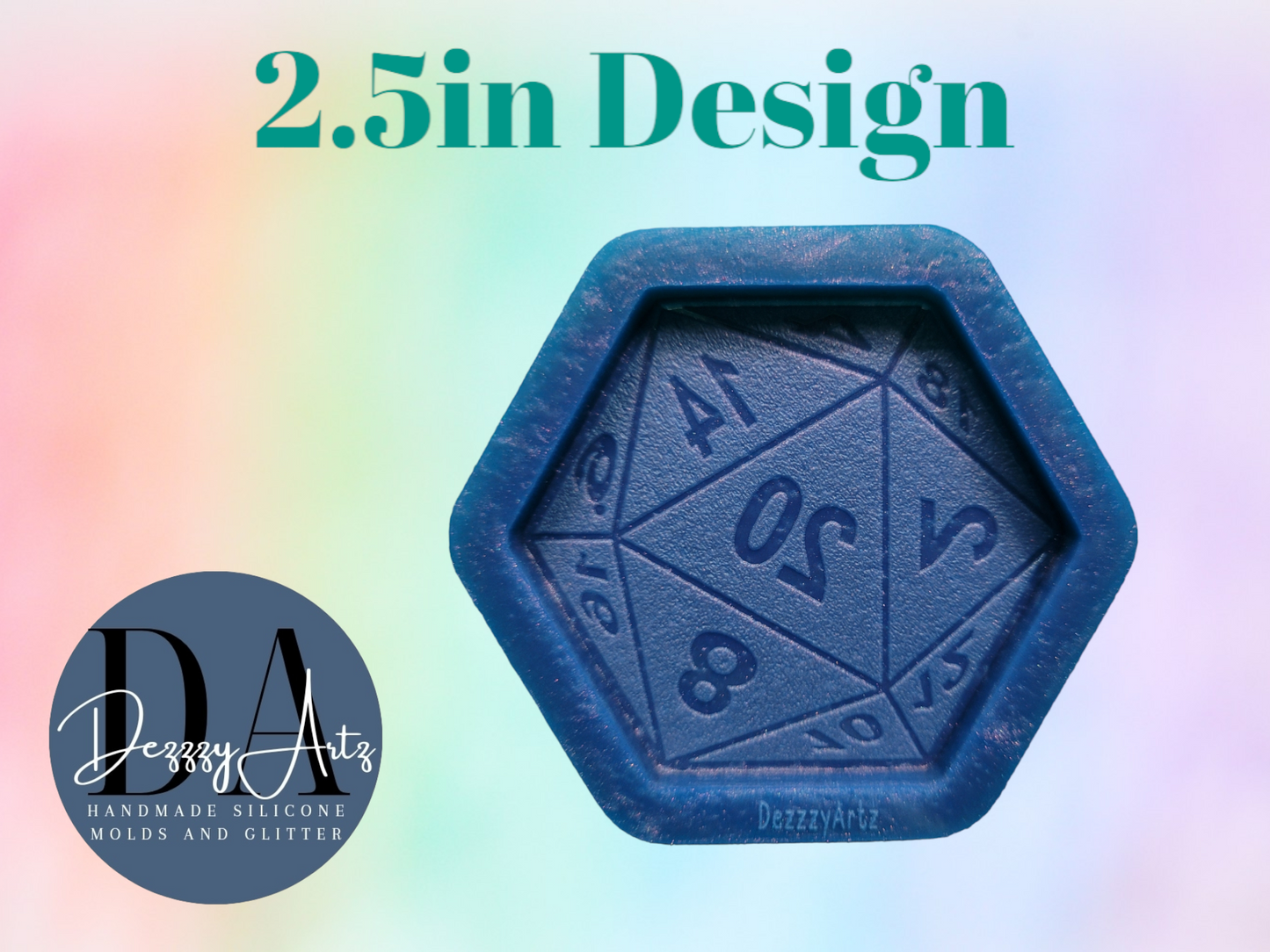 DnD D20 Silicone Mold