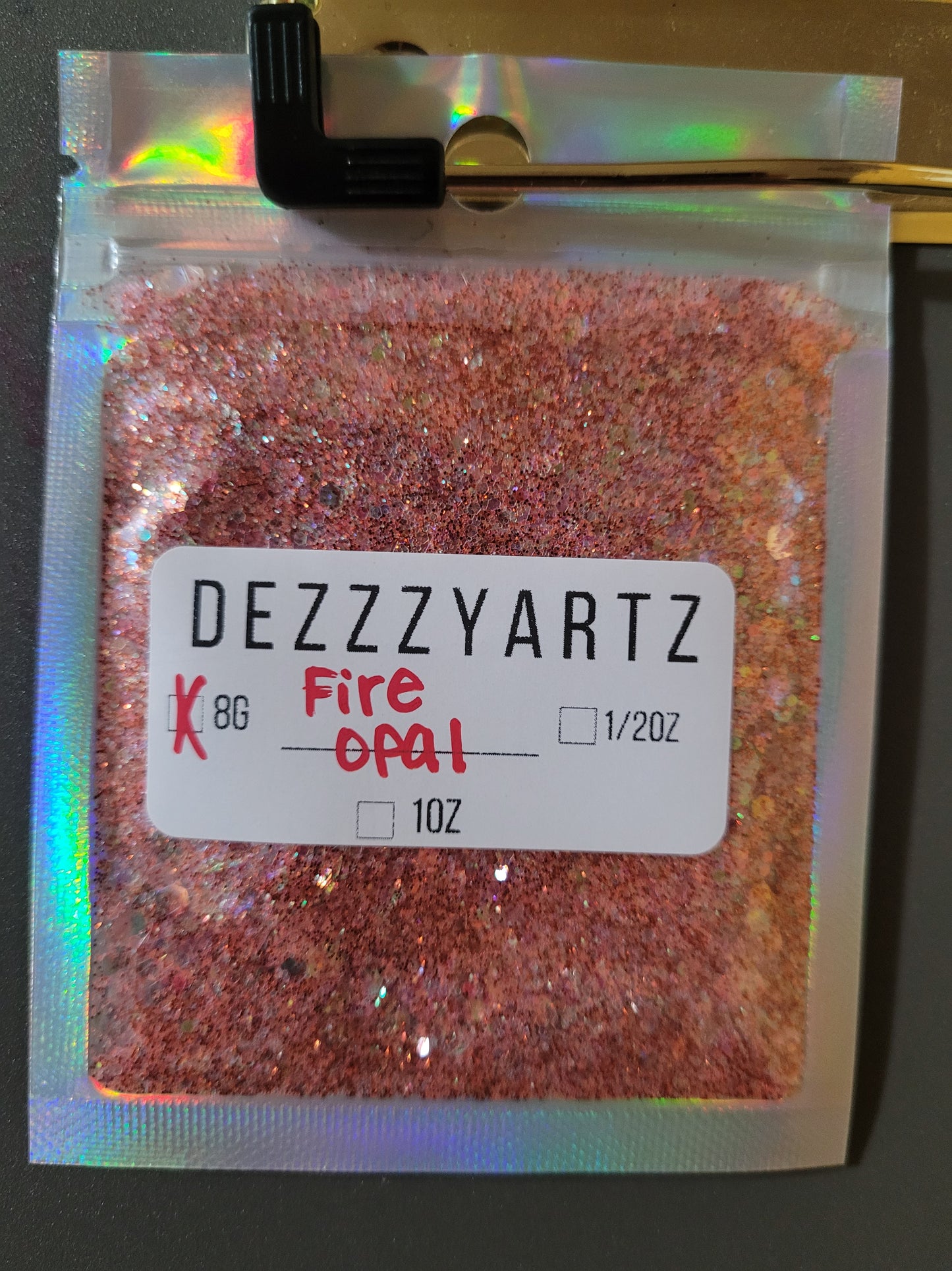 Fire Opal DezzzyArtz Glitter