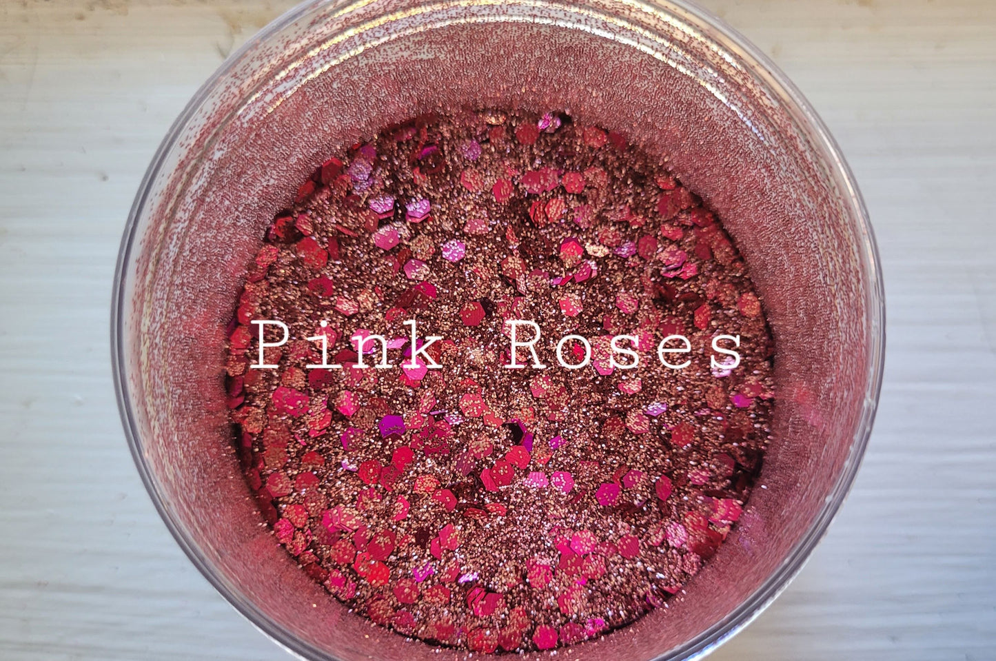 Pink Roses DezzzyArtz Glitter