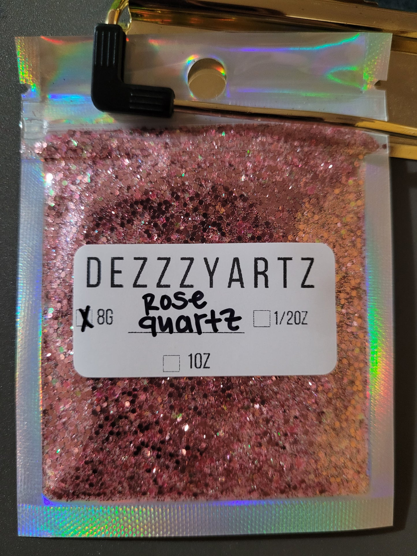 Rose Quartz DezzzyArtz Glitter